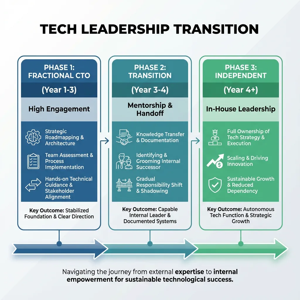 Tech Leadership Transition Timeline